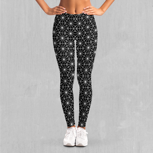 Star Net Leggings - Azimuth Clothing