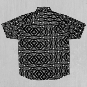 Star Net Button Down Shirt