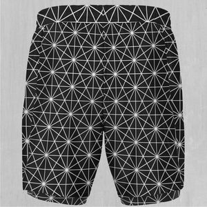 Star Net Men's 2 in 1 Shorts