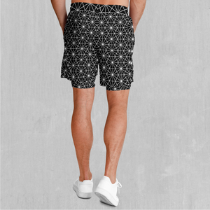 Star Net Men's 2 in 1 Shorts
