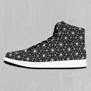 Star Net High Top Sneakers