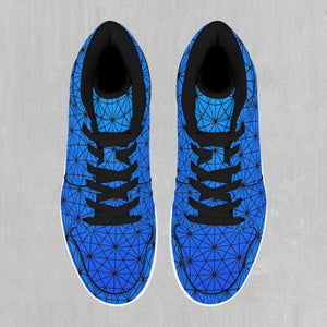 Star Net (Frost) High Top Sneakers
