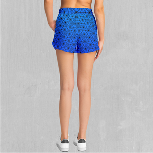 Star Net (Frost) Women's Shorts