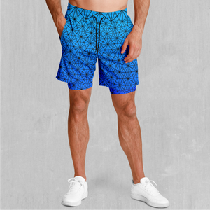 Star Net (Frost) Men's 2 in 1 Shorts