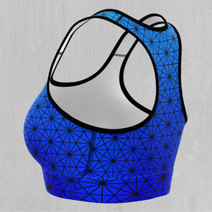 Star Net (Frost) Sports Bra