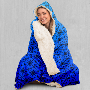 Star Net (Frost) Hooded Blanket