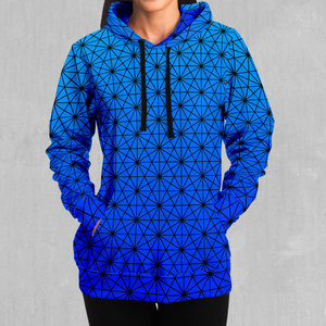 Star Net (Frost) Hoodie - Azimuth Clothing