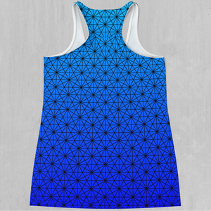 Star Net (Frost) Women's Tank Top