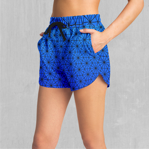 Star Net (Frost) Women's Shorts
