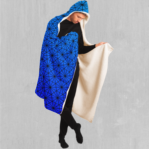 Star Net (Frost) Hooded Blanket