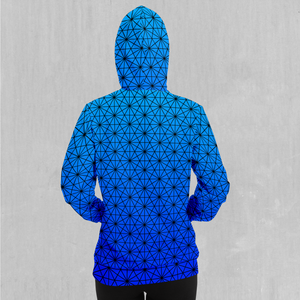 Star Net (Frost) Hoodie - Azimuth Clothing