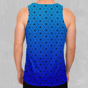 Star Net (Frost) Men's Tank Top - Azimuth Clothing