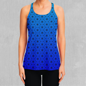 Star Net (Frost) Women's Tank Top
