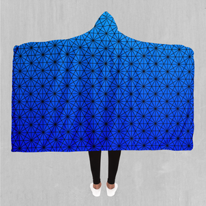 Star Net (Frost) Hooded Blanket