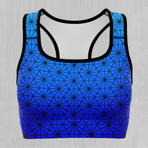Star Net (Frost) Sports Bra