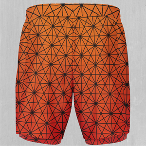 Star Net (Pyro) Men's 2 in 1 Shorts