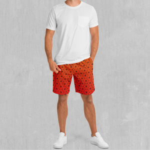 Star Net (Pyro) Shorts - Festival Clothing, Rave Outfits, EDM Gear