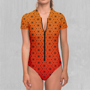 Star Net (Pyro) Short Sleeve Bodysuit
