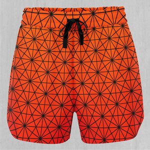 Star Net (Pyro) Women's Shorts