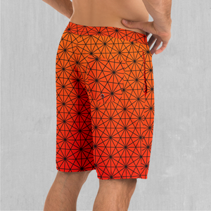 Star Net (Pyro) Board Shorts