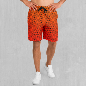 Star Net (Pyro) Shorts - Festival Clothing, Rave Outfits, EDM Gear
