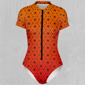 Star Net (Pyro) Short Sleeve Bodysuit