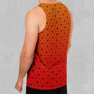 Star Net (Pyro) Men's Tank Top - Azimuth Clothing