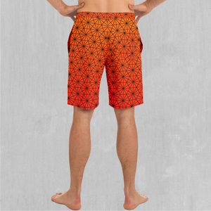 Star Net (Pyro) Board Shorts