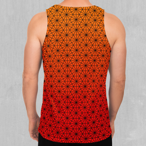 Star Net (Pyro) Men's Tank Top - Azimuth Clothing