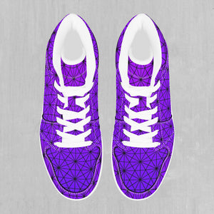 Star Net (Ultraviolet) High Top Sneakers