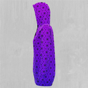 Star Net (Ultraviolet) Hoodie Dress