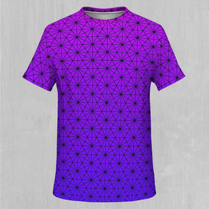 Star Net (Ultraviolet) Tee - Azimuth Clothing