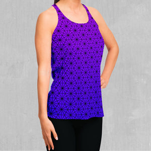Star Net (Ultraviolet) Women's Tank Top