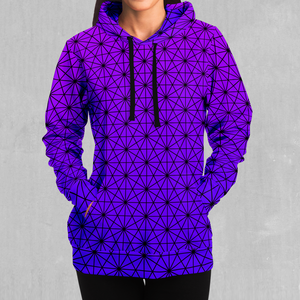 Star Net (Ultraviolet) Hoodie - Azimuth Clothing