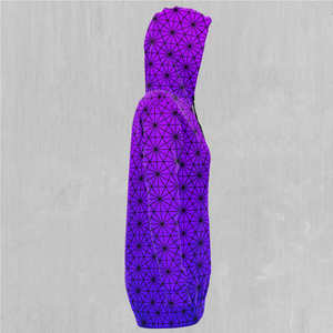 Star Net (Ultraviolet) Hoodie Dress