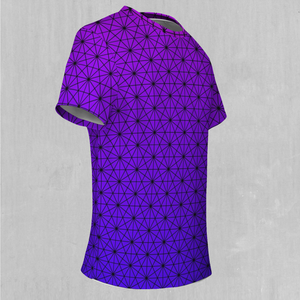 Star Net (Ultraviolet) Tee - Azimuth Clothing
