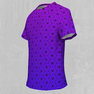 Star Net (Ultraviolet) Tee - Azimuth Clothing