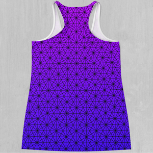 Star Net (Ultraviolet) Women's Tank Top