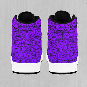 Star Net (Ultraviolet) High Top Sneakers