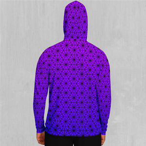 Star Net (Ultraviolet) Hoodie - Azimuth Clothing