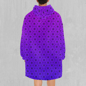 Star Net (Ultraviolet) Blanket Hoodie