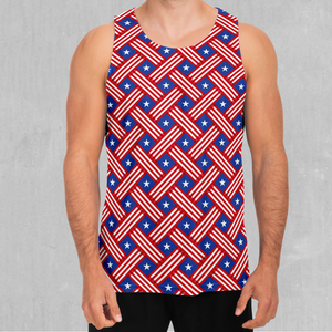 Stars and Stripes Men's Tank Top