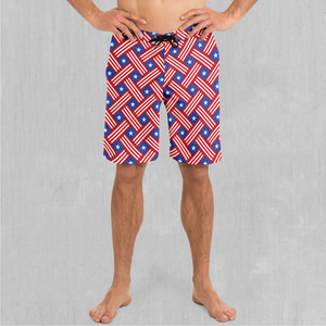 Stars and Stripes Board Shorts