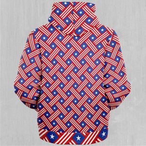 Stars and Stripes Sherpa Hoodie