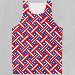 Stars and Stripes Men's Tank Top