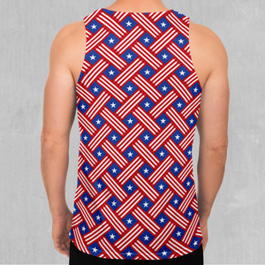 Stars and Stripes Men's Tank Top