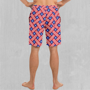 Stars and Stripes Board Shorts