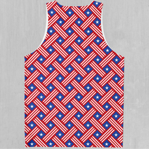 Stars and Stripes Men's Tank Top
