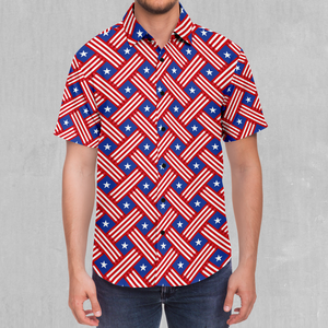 Stars and Stripes Button Down Shirt