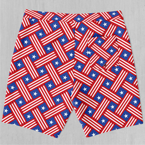 Stars and Stripes Board Shorts